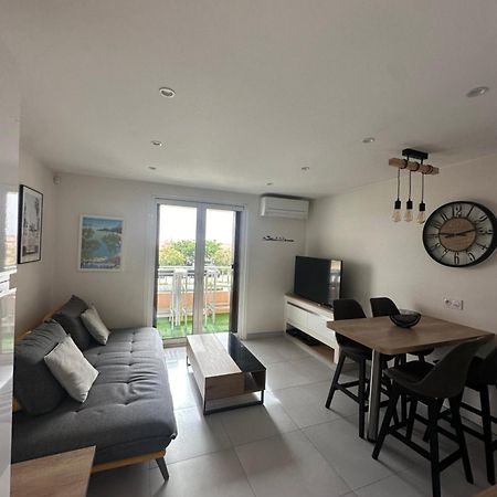 T2 Hyeres La Bergerie Vue Mer 50 M De La Plage 外观 照片